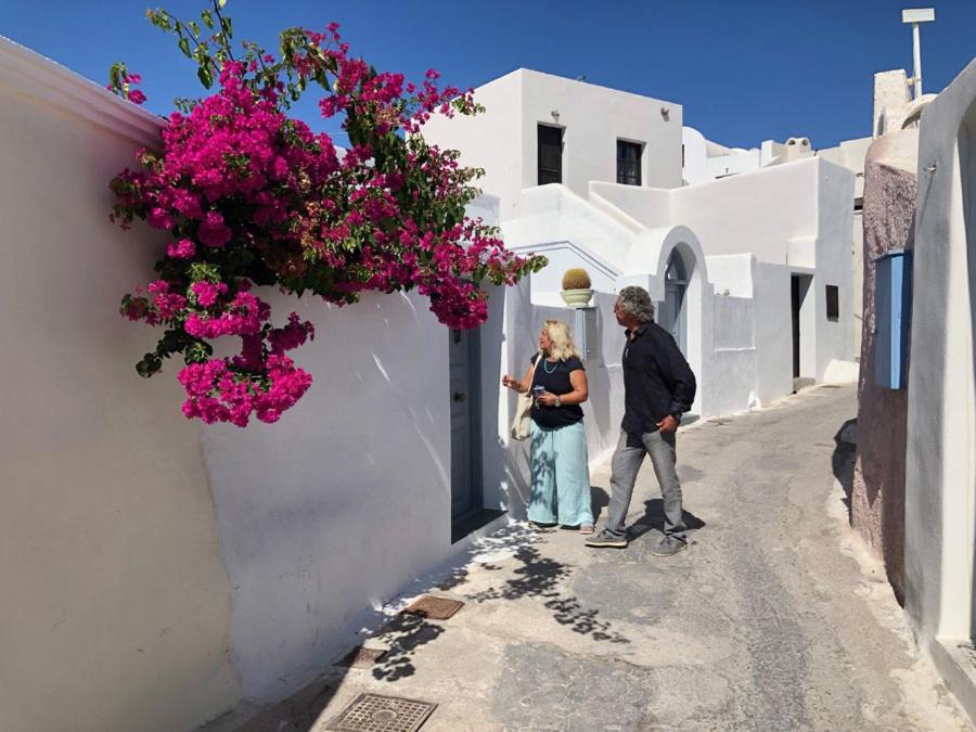 Angels Villa Santorini Megalochori  Luaran gambar