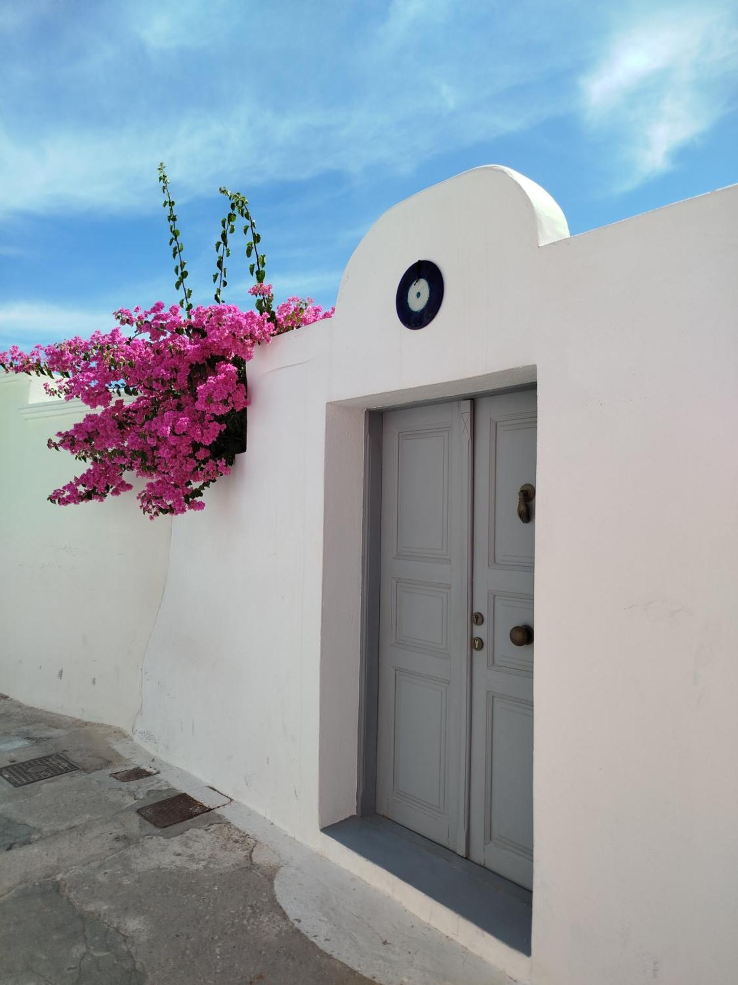 Angels Villa Santorini Megalochori  Luaran gambar